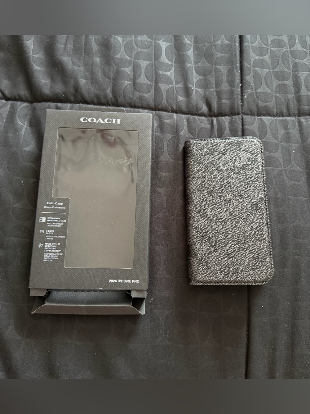 2024 iphone pro coach fold over case